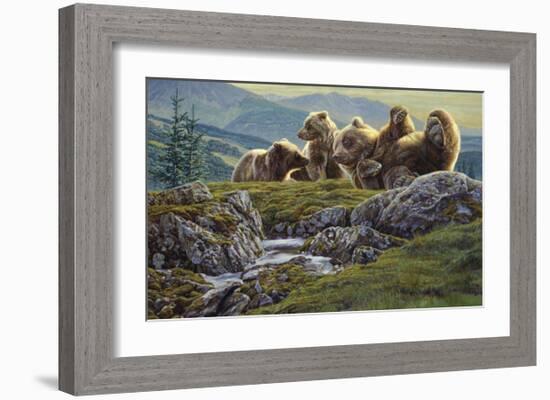 Above the Ridge-Kalon Baughan-Framed Art Print