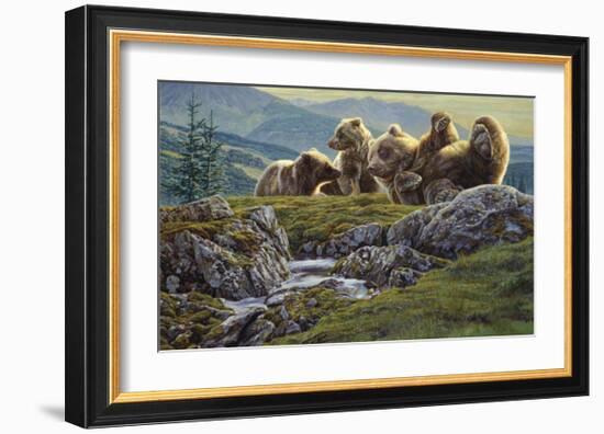 Above the Ridge-Kalon Baughan-Framed Art Print