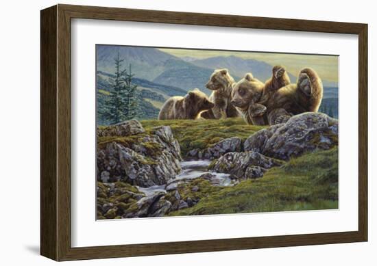 Above the Ridge-Kalon Baughan-Framed Art Print