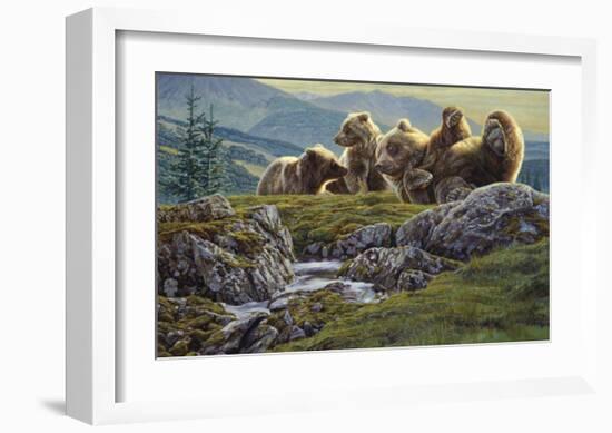 Above the Ridge-Kalon Baughan-Framed Art Print