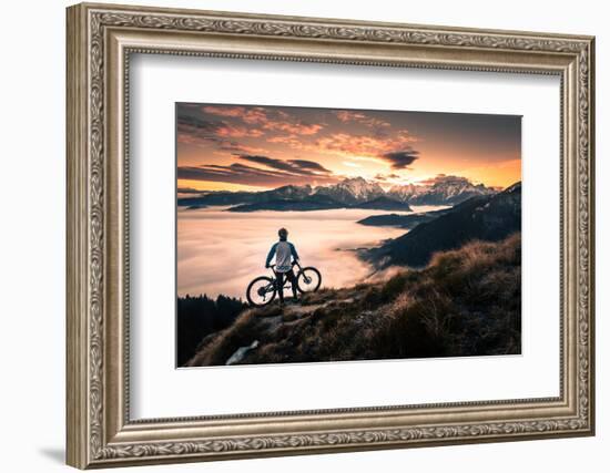 Above the sea of fog-Sandi Bertoncelj-Framed Photographic Print