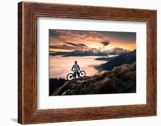 Above the sea of fog-Sandi Bertoncelj-Framed Photographic Print