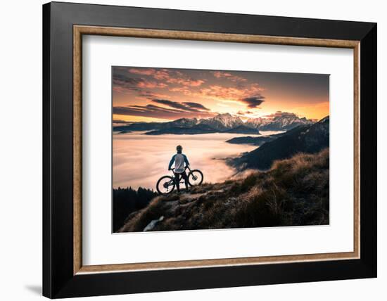 Above the sea of fog-Sandi Bertoncelj-Framed Photographic Print