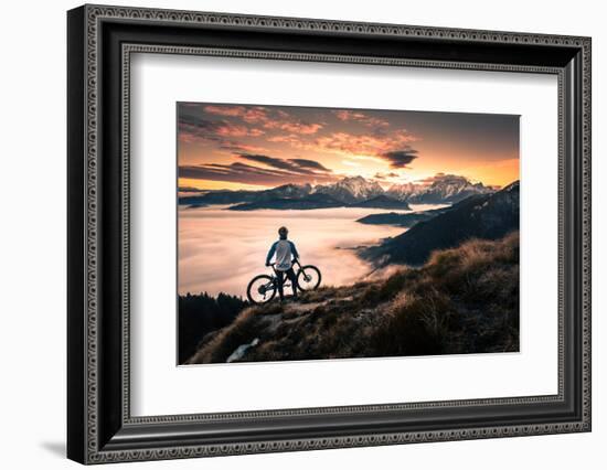 Above the sea of fog-Sandi Bertoncelj-Framed Photographic Print