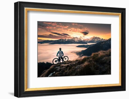 Above the sea of fog-Sandi Bertoncelj-Framed Photographic Print