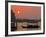 Abra Water Taxi, Dubai Creek at Sunset, Bur Dubai, Dubai, United Arab Emirates, Middle East-Neale Clark-Framed Photographic Print