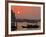 Abra Water Taxi, Dubai Creek at Sunset, Bur Dubai, Dubai, United Arab Emirates, Middle East-Neale Clark-Framed Photographic Print