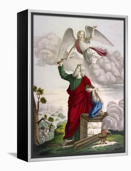 Abraham and Isaac-null-Framed Stretched Canvas