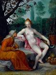 Venus and Adonis, 1632-Abraham Bloemaert-Framed Giclee Print