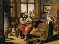 The Husband-Beater, c.1633-Abraham Bosse-Framed Giclee Print