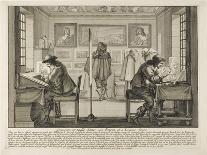 Workshop of an Engraver, 1642-Abraham Bosse-Giclee Print