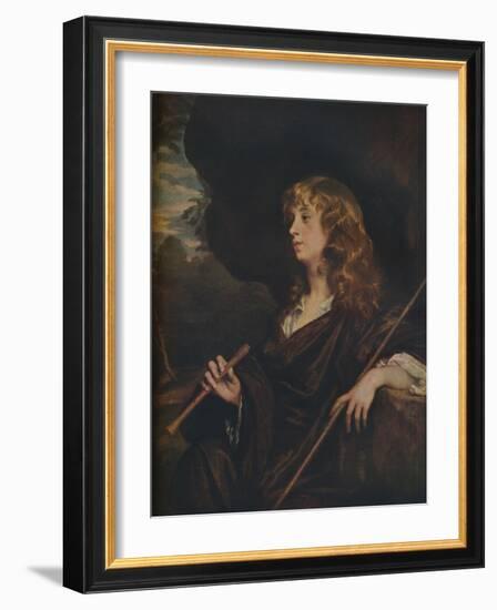 'Abraham Cowley', c1658-Peter Lely-Framed Giclee Print