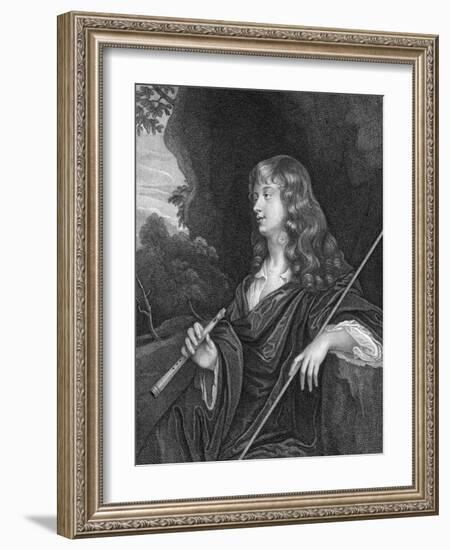 Abraham Cowley-Sir Peter Lely-Framed Art Print