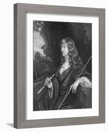 Abraham Cowley-Sir Peter Lely-Framed Art Print