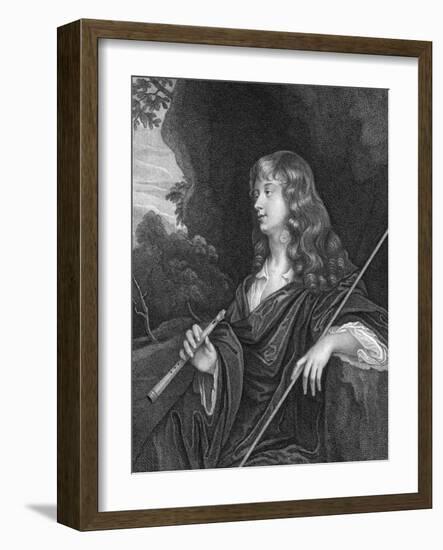 Abraham Cowley-Sir Peter Lely-Framed Art Print