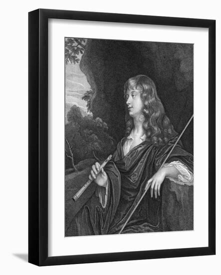 Abraham Cowley-Sir Peter Lely-Framed Art Print