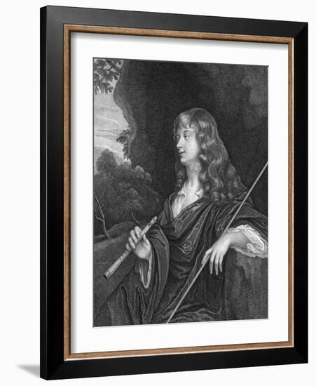 Abraham Cowley-Sir Peter Lely-Framed Art Print