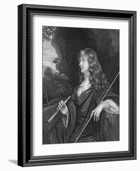 Abraham Cowley-Sir Peter Lely-Framed Art Print