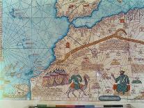 Detail from the Catalan Atlas, 1375-Abraham Cresques-Giclee Print