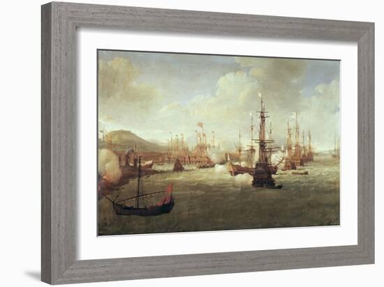 Abraham Duquesne at Chios, after 1681-Jan Karel Donatus Van Beecq-Framed Giclee Print