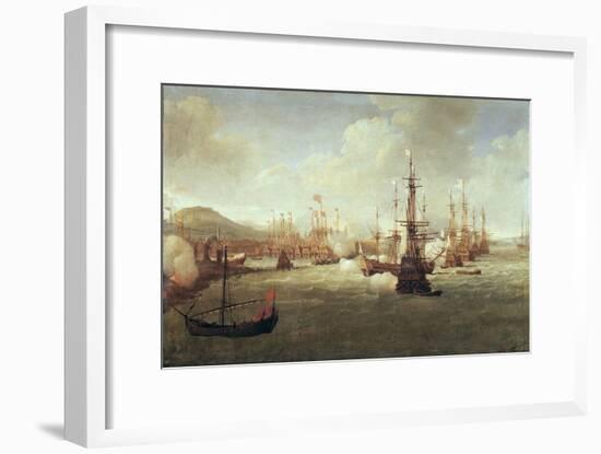 Abraham Duquesne at Chios, after 1681-Jan Karel Donatus Van Beecq-Framed Giclee Print