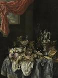 Still Life with a Silver Pitcher, 1660S-Abraham Hendricksz van Beijeren-Mounted Giclee Print