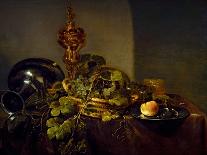 Still Life with a Lobster and a Turkey-Abraham Hendricksz Van Beyeren-Framed Premier Image Canvas