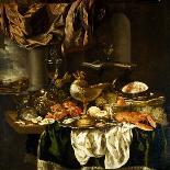 Still Life with a Basket of Grapes and a Gold Cup, 16Th Century (On Panel)-Abraham Hendricksz Van Beyeren-Giclee Print