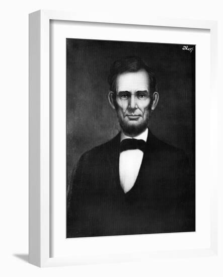 Abraham Lincoln, 16th President of the United States-Freeman Thorp-Framed Giclee Print