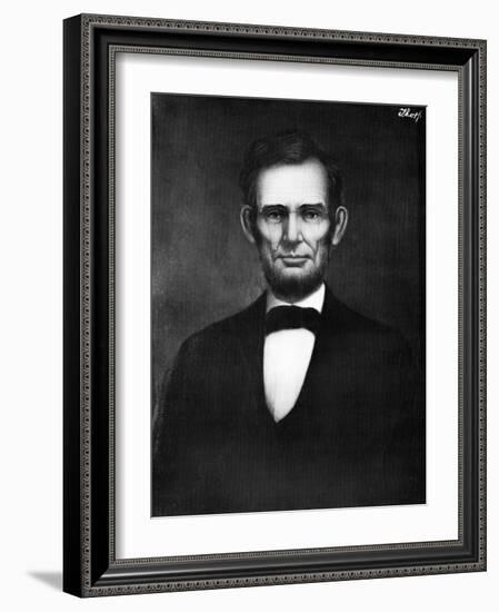 Abraham Lincoln, 16th President of the United States-Freeman Thorp-Framed Giclee Print