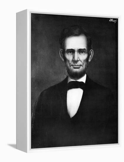 Abraham Lincoln, 16th President of the United States-Freeman Thorp-Framed Premier Image Canvas