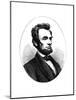 Abraham Lincoln (1809-186), US President-null-Mounted Giclee Print