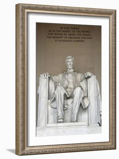 Abraham Lincoln (1809-1865). American Politician-null-Framed Giclee Print