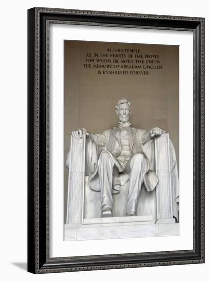 Abraham Lincoln (1809-1865). American Politician-null-Framed Giclee Print
