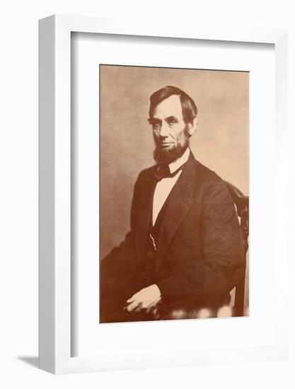 Abraham Lincoln, 1861-Alexander Gardner-Framed Photographic Print