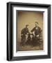 Abraham Lincoln and his son Thomas , 1865-Alexander Gardner-Framed Photographic Print