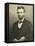 Abraham Lincoln by Alexander Gardner-null-Framed Premier Image Canvas