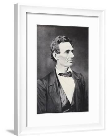Abraham Lincoln, c.1860 Giclee Print by Alexander Hesler 