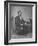 Abraham Lincoln, full-length portrait, seated, 1861-Alexander Gardner-Framed Photographic Print