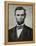 Abraham Lincoln, Head and Shoulders-null-Framed Premier Image Canvas