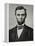 Abraham Lincoln, Head and Shoulders-null-Framed Premier Image Canvas