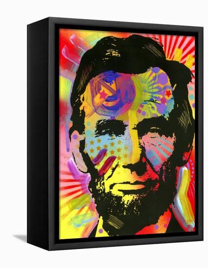 Abraham Lincoln III-Dean Russo-Framed Premier Image Canvas