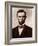 Abraham Lincoln in the Classic 1863 Portrait-null-Framed Art Print