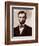 Abraham Lincoln in the Classic 1863 Portrait-null-Framed Art Print