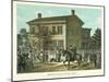 Abraham Lincoln's Return Home, C.1860-null-Mounted Giclee Print