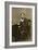 Abraham Lincoln Sitting at Desk, 1861-Mathew Brady-Framed Giclee Print