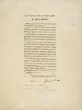 Autograph Manuscript of Lincoln's Last Address as President, Delivered in Washinton, D. C., from…-Abraham Lincoln-Giclee Print