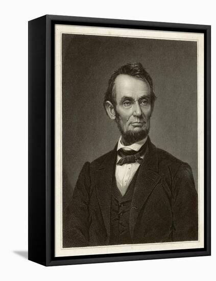 Abraham Lincoln U.S. President-null-Framed Premier Image Canvas