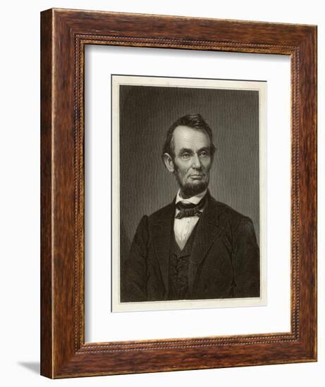 Abraham Lincoln U.S. President--Framed Photographic Print