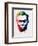 Abraham Lincoln Watercolor-Lora Feldman-Framed Art Print